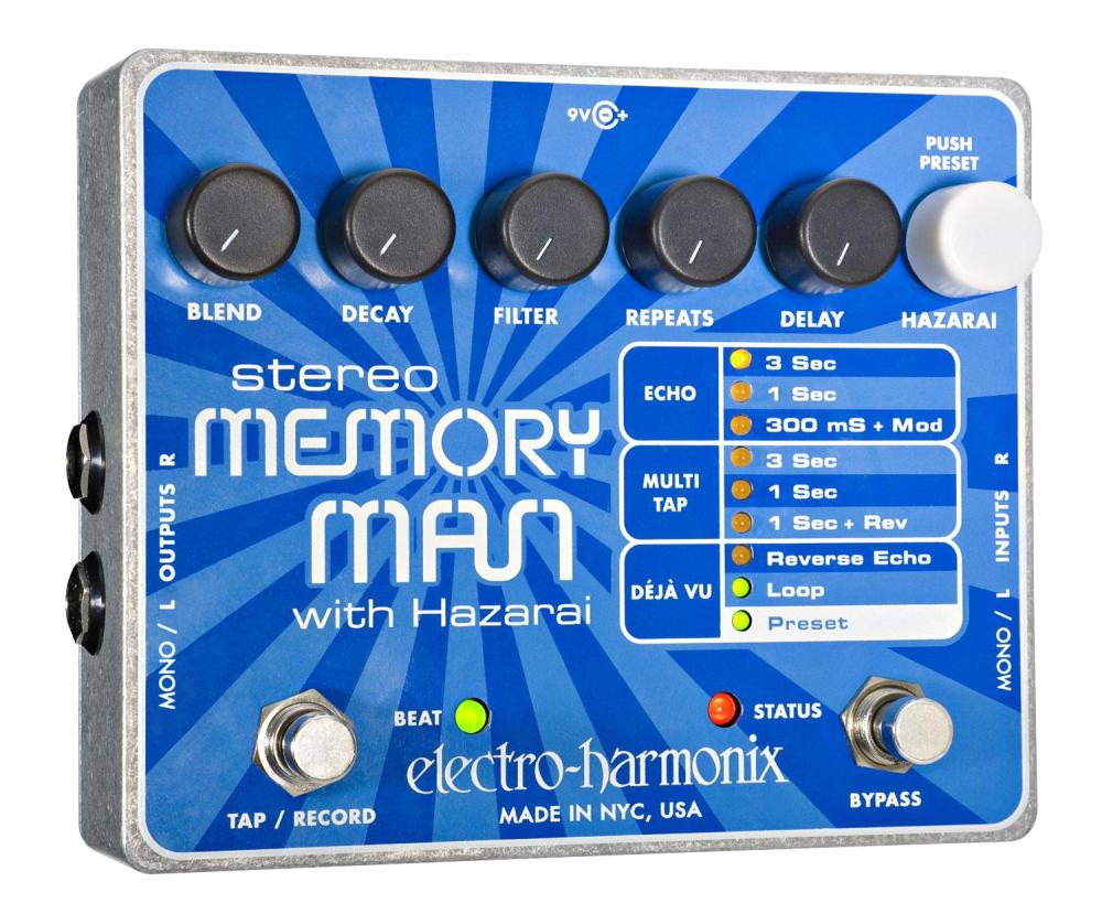 Electro-Harmonix Stereo Memory Man Hazarai
