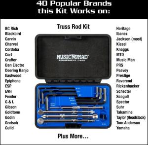 Music Nomad MN235 Premium Wrench Truss Rod Set