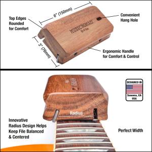 Music Nomad MN831 Fret Beveling File