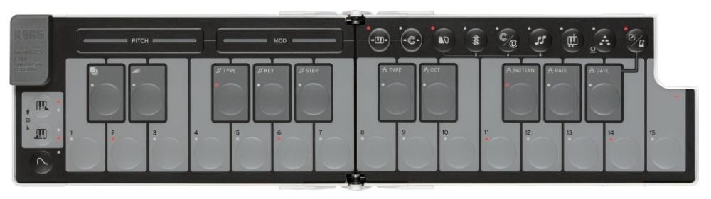 Korg NanoKey Fold - White