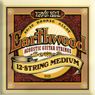 Ernie Ball 2012 Earthwood 80/20 Bronze 12-string 011-052