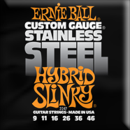 Ernie Ball 2247 Stainless Steel Hybrid Slinky 009-046