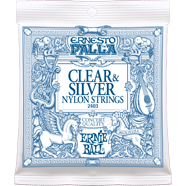 Ernie Ball 2403 Nylon Clear & Silver