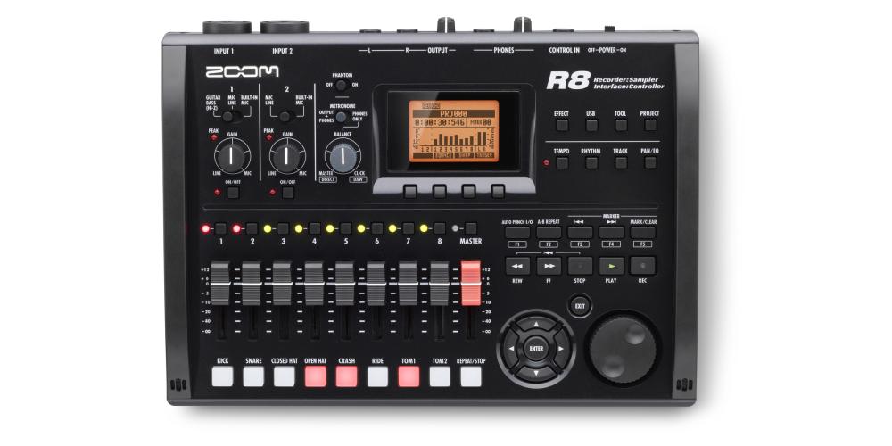 Zoom R8 Record/Interf/Contr./Samp/Drums