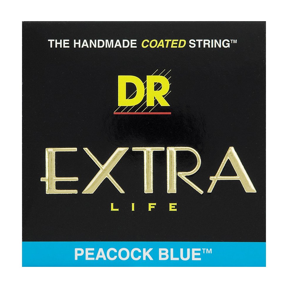 DR Extra Life Peacock Blue 10-46 (elgitarr)