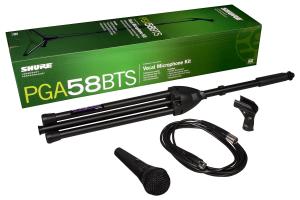 Shure PGA58BTS Mikrofon & Stativ Bundle