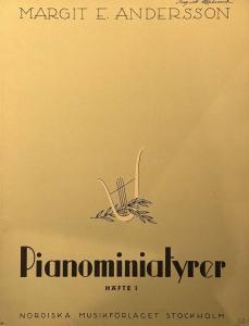 Pianominiatyrer Häfte 1