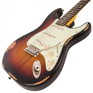 Vintage V6MR Distressed Sunset Sunburst
