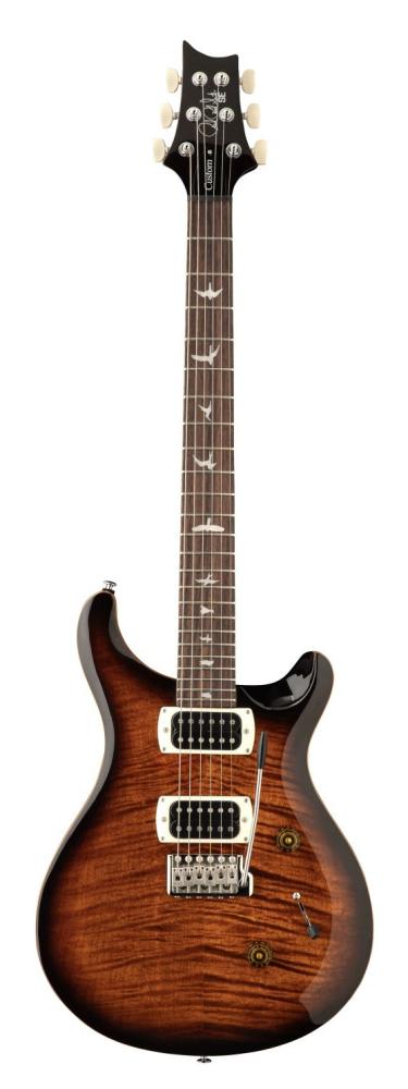 PRS SE Custom 24 Black Gold Sunburst