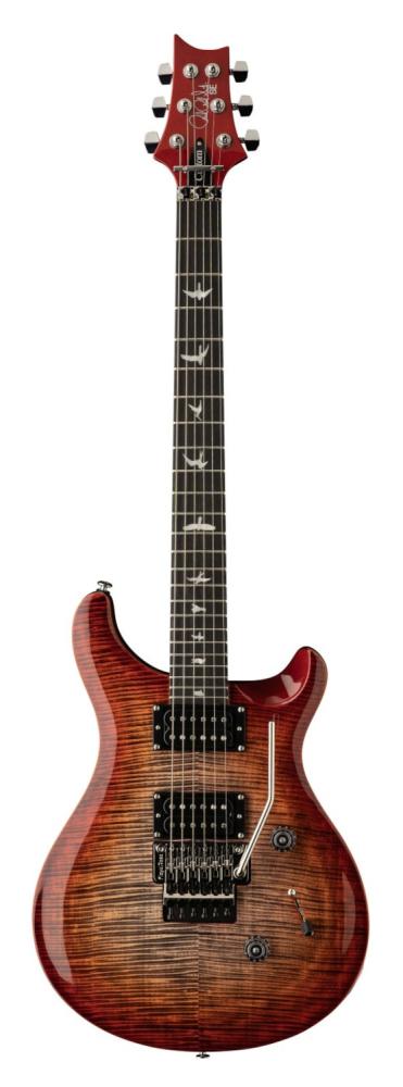 PRS SE Custom 24 Floyd Rose Charcoal Cherry Burst