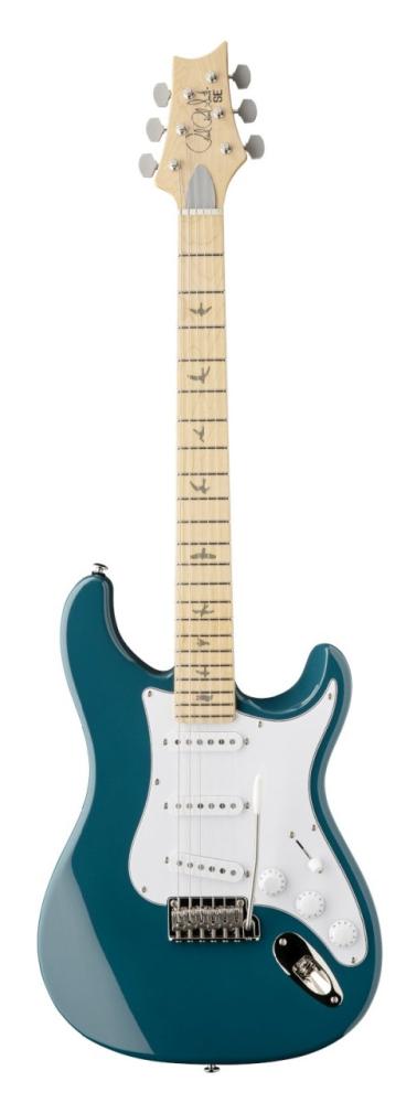 PRS SE Silver Sky Maple - Nylon Blue