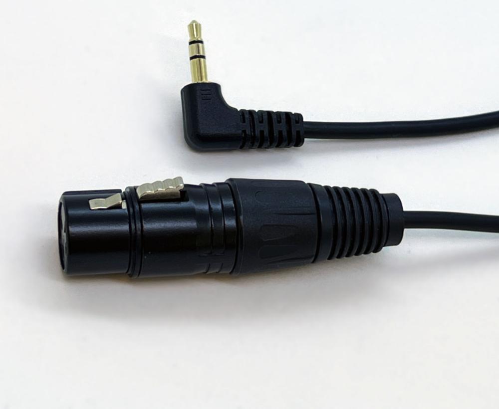 Pulse Mik/Kamera-kabel XLR/F - TRS3,5mm 38cm