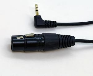 Pulse Mik/Kamera-kabel XLR/F - TRS3,5mm 38cm