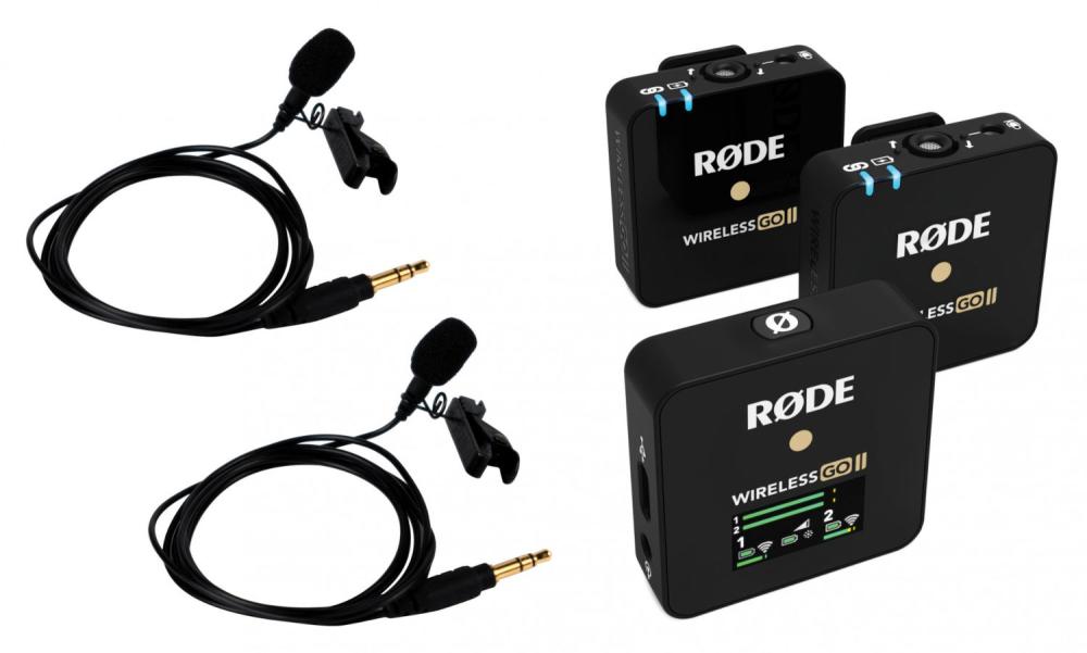 Rode Wireless Go II Bundle incl 2 x Lavalier GO