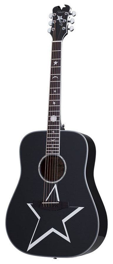 Schecter RS-1000 Busker Acoustic Gloss Black