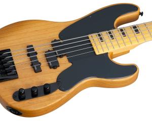 Schecter Model T Session 5 Aged Natural Satin