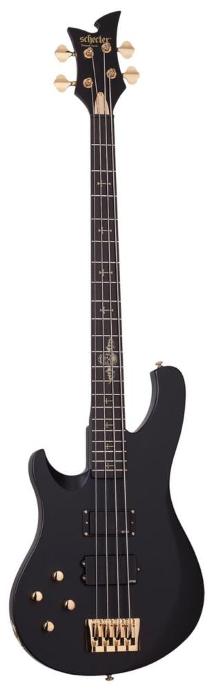 Schecter Johnny Christ Bass Left Hand Satin Black