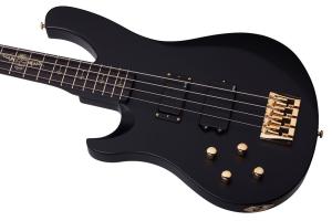 Schecter Johnny Christ Bass Left Hand Satin Black