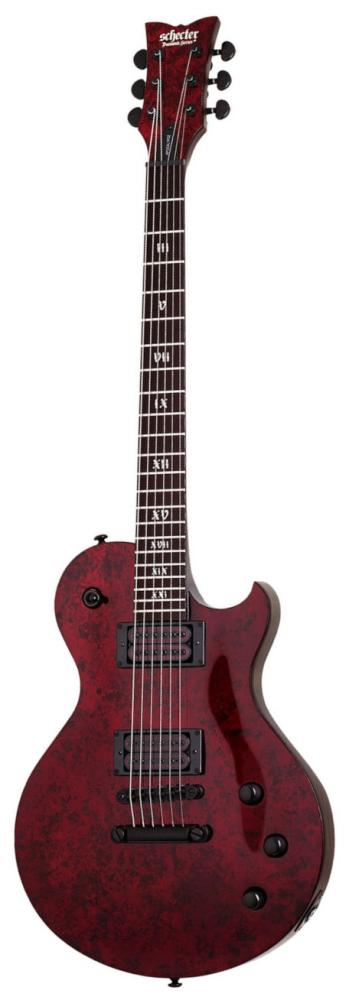 Schecter Solo-II Apocalypse Red Reign RR