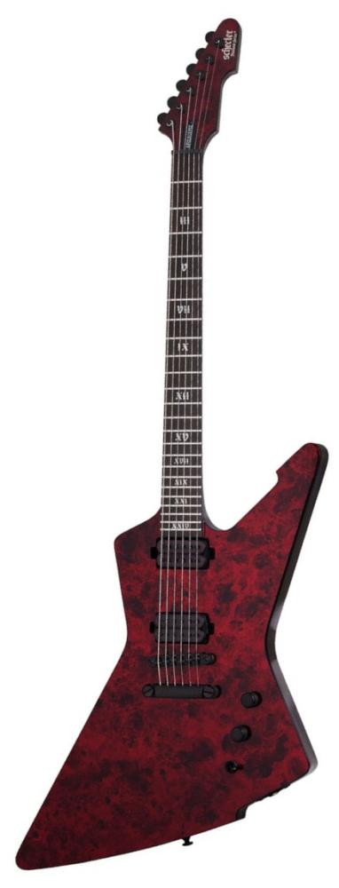 Schecter E-1 Apocalypse Red Reign RR