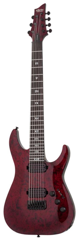 Schecter C-7 Apocalypse Red Reign RR