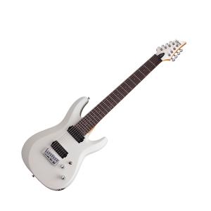 Schecter C-8 Deluxe Satin White