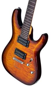 Schecter C-6 Plus Vintage Sunburst