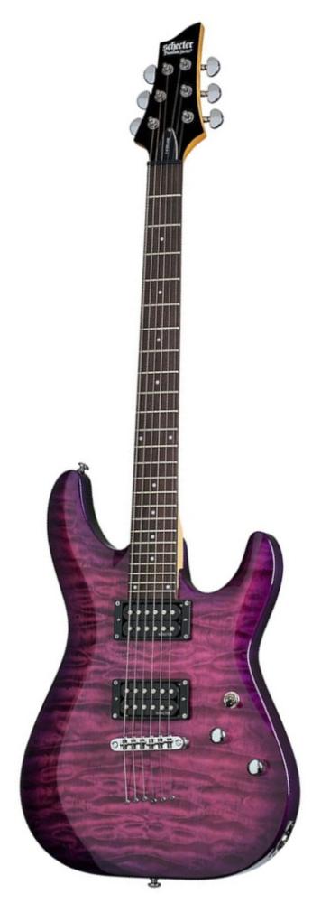 Schecter C-6 Plus Electric Magenta