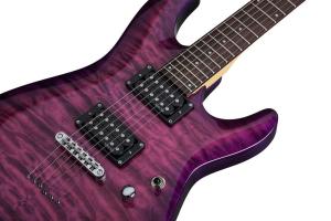 Schecter C-6 Plus Electric Magenta
