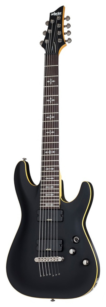 Schecter Demon-7  Aged Black Satin