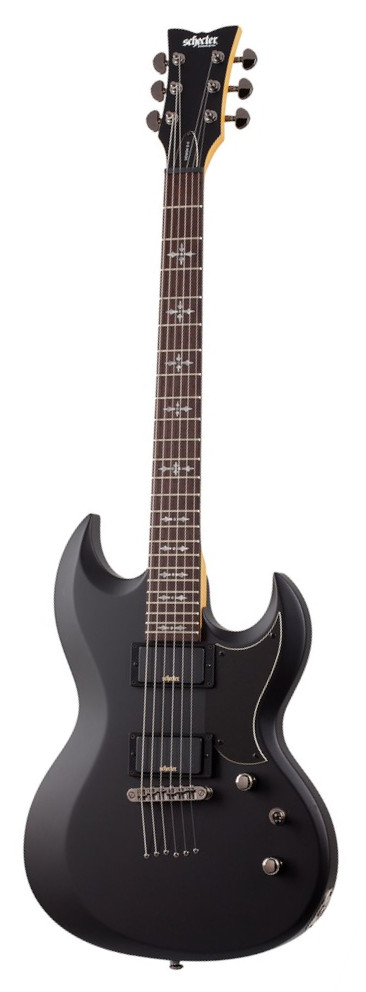 Schecter Demon S-II Aged Black Satin