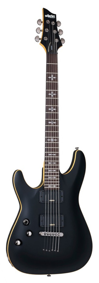 Schecter Demon 6 LH Satin Black