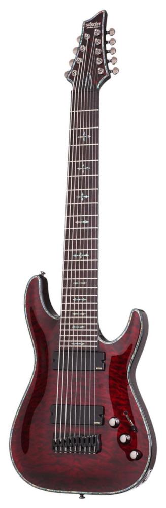 Schecter Hellraiser C-9 Black Cherry