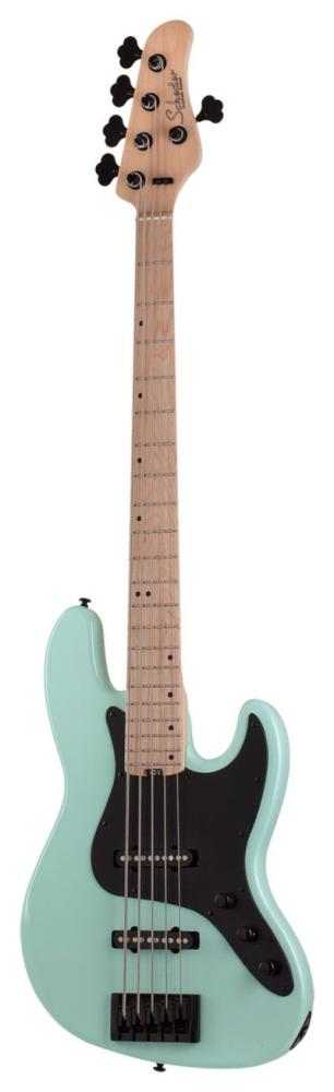 Schecter J-5 Maple Sea Foam Green