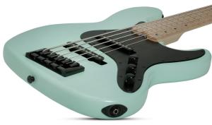 Schecter J-5 Maple Sea Foam Green
