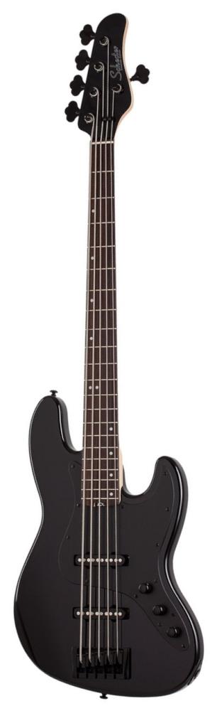 Schecter J-5 Rosewood Gloss Black