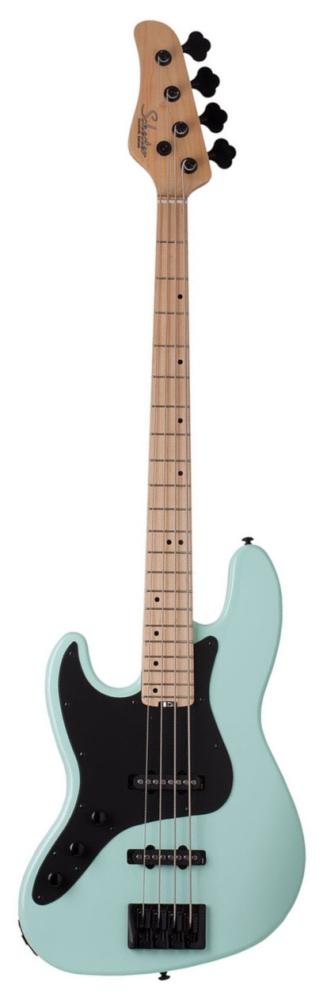 Schecter  J-4 Maple Vänsterhänt Sea Foam Green