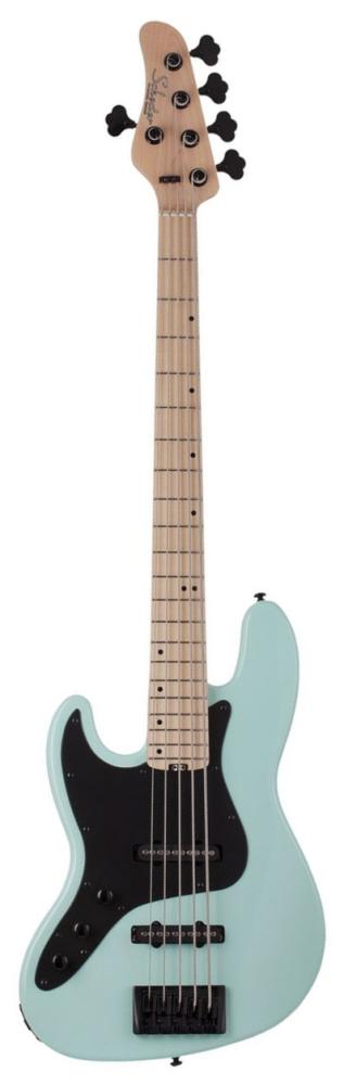 Schecter J-5 Maple Vänsterhänt Sea Foam Green