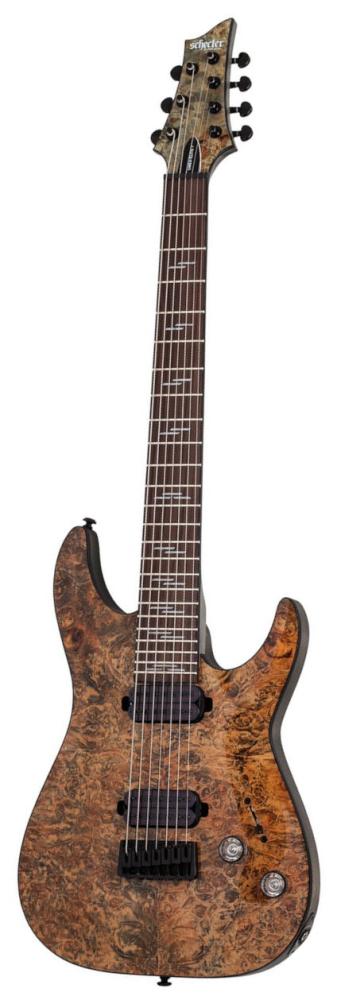 Schecter Omen Elite-7  CHAR