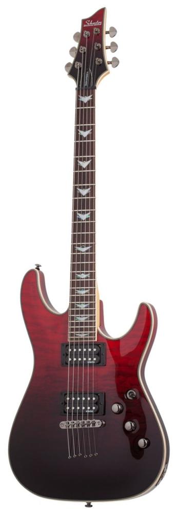 Schecter Omen ExSuPremee-6 BK/RD FADE