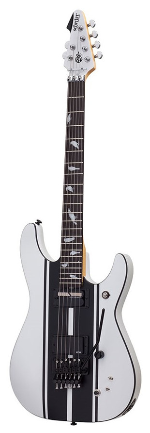 Schecter DJ Ashba Satin White