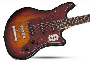 Schecter Hellcat VI 3-Tone Sunburst Pearl
