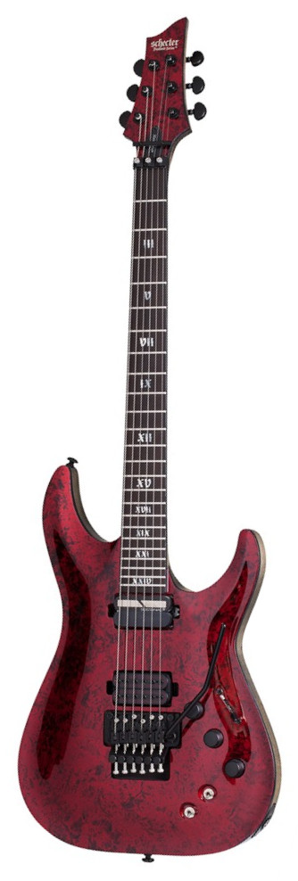 Schecter C-1 FR-S Apocalypse Red Reign RR