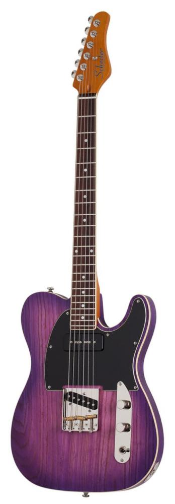 Schecter PT Special Purple Burst Pearl