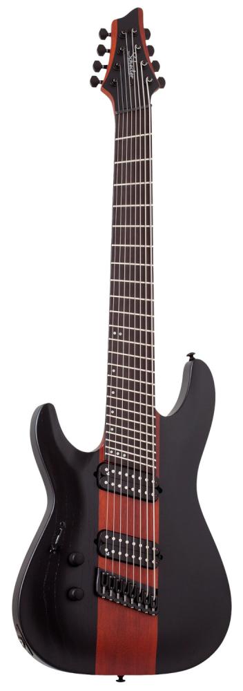 Schecter C-8 Rob Scallon Dark Roast L/H DR