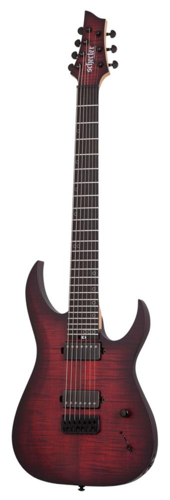 Schecter Sunset-7 ExSuPremee Scarlet Burst