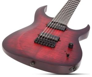 Schecter Sunset-7 ExSuPremee Scarlet Burst