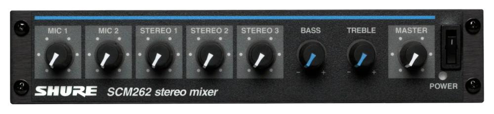 Shure SCM262E Stereo mikrofonmixer