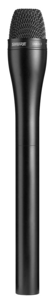 Shure SM63LB Intervjumikrofon 23cm dynamisk svart