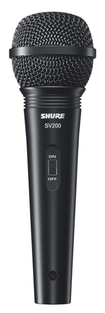 Shure SV200-A Dyn kardioid On/off XLR-XLR